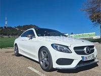 Usado Mercedes C200 184 CV (135 kW) 2017 Blanco Coupe