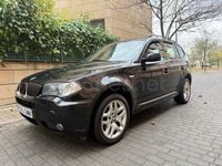 Usado BMW X3 177 CV (130 kW) 2009 Negro SUV