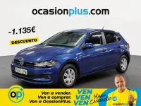 Usado VW Polo Edition 80 CV (58 kW) 2021 Azul Utilitario