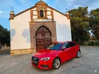 Usado Audi A3 S-Line 140 CV (102 kW) 2014 Rojo Berlina