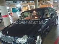 Usado Mercedes C180 Elegance 143 CV (105 kW) 2004 Negro Berlina