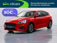 Usado Ford Focus ST-Line 125 CV (91 kW) 2021 Rojo Utilitario