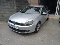 Usado VW Golf VI 105 CV (77 kW) 2010 Gris / plata Utilitario