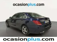 Usado Mercedes C250 AMG line 204 CV (150 kW) 2015 Azul Berlina