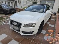Usado Audi A5 Cabriolet S-Line 211 CV (155 kW) 2010 Blanco Descapotable