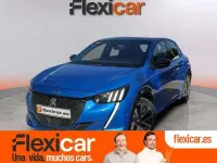 Usado Peugeot 208 GT-line 101 CV (74 kW) 2020 Azul Utilitario