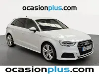 Usado Audi A3 Sportback S-Line 150 CV (110 kW) 2019 Blanco Utilitario
