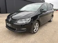 Usado VW Sharan Advance 150 CV (110 kW) 2016 Negro Monovolumen