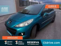 Usado Peugeot 207 68 CV (50 kW) 2014 Azul Descapotable