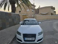 Usado Audi A3 105 CV (77 kW) 2009 Blanco Utilitario
