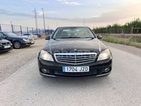 Usado Mercedes C180 Avantgarde 156 CV (114 kW) 2010 Azul Berlina