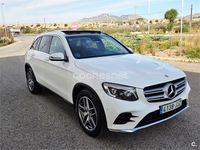 Usado Mercedes GLC250 AMG line 204 CV (150 kW) 2015 Blanco SUV