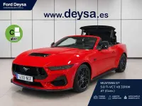 Usado Ford Mustang GT 450 CV (330 kW) 2025 Rojo Descapotable