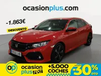 Usado Honda Civic Elegance 129 CV (94 kW) 2020 Rojo