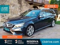 Usado Mercedes E350 Elegance 265 CV (194 kW) 2014 Gris Familiar