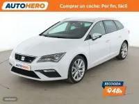 Usado Seat Leon FR 150 CV (110 kW) 2017 Blanco Familiar