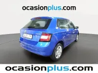 Usado Skoda Fabia Ambition 75 CV (55 kW) 2016 Azul