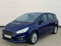 Usado Ford S-MAX Trend 150 CV (110 kW) 2018 Azul Monovolumen