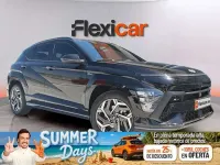 Usado Hyundai Kona N Line 120 CV (88 kW) 2023 Negro SUV