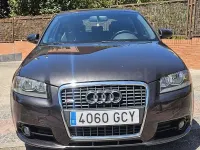 Usado Audi A3 S-Line 105 CV (77 kW) 2008 Negro Utilitario