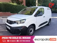 Usado Peugeot Partner S 102 CV (75 kW) 2019 Blanco Monovolumen