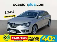 Usado Renault Mégane GrandTour Zen 140 CV (102 kW) 2019 Gris Familiar