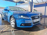 Usado Audi A4 143 CV (105 kW) 2010 Azul Berlina