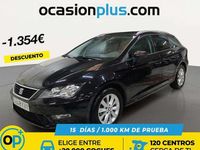Usado Seat Leon ST Style 116 CV (85 kW) 2019 Negro Familiar