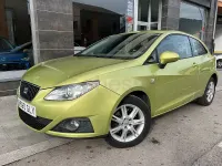 Usado Seat Ibiza SC Stylance 105 CV (77 kW) 2009 Verde Utilitario