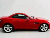 Usado Mercedes SLK200 184 CV (135 kW) 2011 Rojo Descapotable