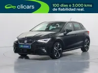 Usado Seat Ibiza FR 110 CV (80 kW) 2023 Negro Utilitario