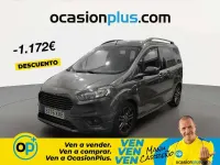 Usado Ford Tourneo Courier Sport 102 CV (75 kW) 2018 Gris Monovolumen