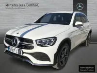 Usado Mercedes GLC220 AMG line 194 CV (142 kW) 2022 Blanco SUV