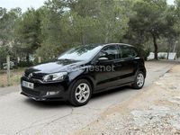 Usado VW Polo Advance 85 CV (62 kW) 2012 Negro Utilitario