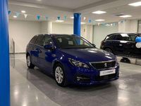 Usado Peugeot 308 SW Style 100 CV (73 kW) 2019 Azul Familiar