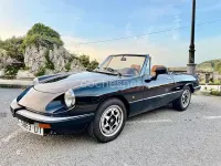 Usado Alfa Romeo Spider 128 CV (94 kW) 1986 Negro Descapotable