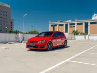 Usado VW Golf VII GTD 184 CV (135 kW) 2017 Rojo Berlina