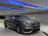 Usado Mercedes CLA200 Shooting Brake 136 CV (100 kW) 2018 Gris / plata Familiar