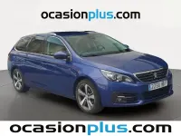 Usado Peugeot 308 Allure 120 CV (88 kW) 2018 Azul Familiar