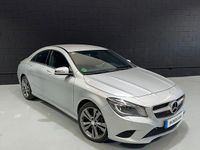 Usado Mercedes CLA220 Urban 171 CV (125 kW) 2014 Plateado Berlina