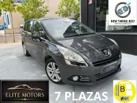 Usado Peugeot 5008 Sport 110 CV (80 kW) 2010 Gris / plata Monovolumen