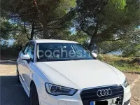 Usado Audi A3 S-Line 110 CV (80 kW) 2016 Blanco Berlina