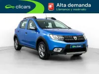 Usado Dacia Sandero Stepway Ambiance 90 CV (66 kW) 2018 Azul Utilitario