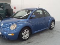 Usado VW New Beetle 90 CV (66 kW) 1999 Azul Utilitario