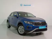 Usado VW T-Roc 110 CV (80 kW) 2023 Azul SUV