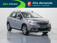 Usado Peugeot 2008 Allure 110 CV (80 kW) 2016 Gris SUV