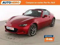 Usado Mazda MX5 Exclusive-Line 184 CV (135 kW) 2023 Rojo Descapotable