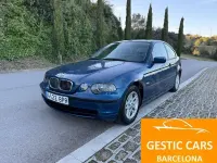 Usado BMW 316 Compact 115 CV (84 kW) 2001 Azul Utilitario