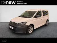 Usado VW Caddy 102 CV (75 kW) 2024 Blanco Monovolumen