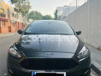 Usado Ford Focus ST-Line 125 CV (91 kW) 2018 Negro Berlina
